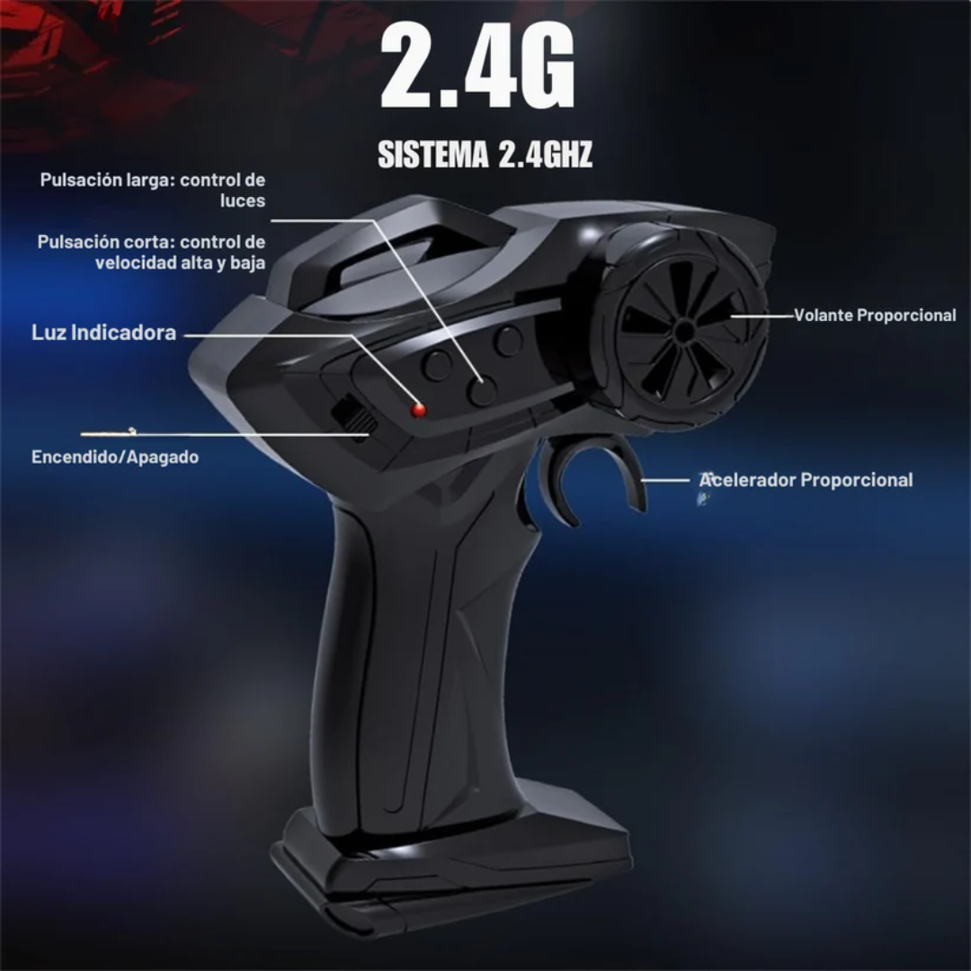 Coche RC Drift con Control Remoto