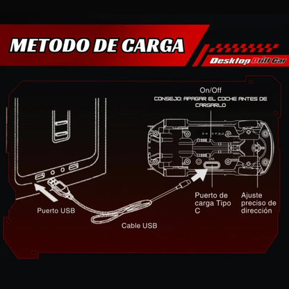 Coche RC Drift con Control Remoto